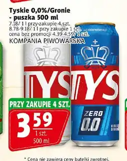 Prim Market Piwo Tyskie Gronie oferta