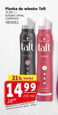 Prim Market Pianka do włosów Taft Radiant shine oferta
