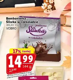 Prim Market Bombonierka Śliwka w czekoladzie Vobro oferta
