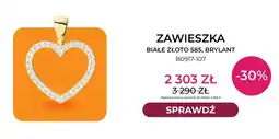 Briju Zawieszka białe złoto 585 brylant B0917-107 Briju oferta