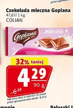 Prim Market Czekolada mleczna Goplana oferta