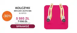 Briju Kolczyki brylant złoto 585 BI-001123 Briju oferta