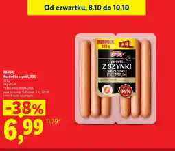 Lidl Parówki Pikok oferta