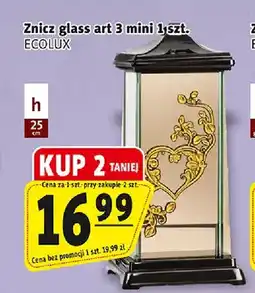 Prim Market Znicz Glass Art 3 mini Ecolux oferta