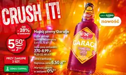 Żabka Napój piwny Garage oferta