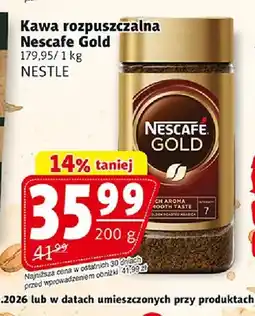 Prim Market Kawa rozpuszczalna Nescafé Gold oferta