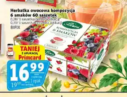 Prim Market Herbatka owocowa kompozycja 6 smaków Bifix oferta