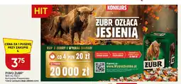 Chata Polska Piwo Żubr oferta
