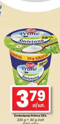 EMMA market Śmietana Zott Primo 18% oferta