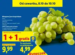 Lidl Winogrona oferta