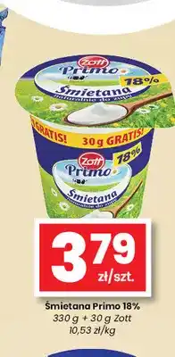 EMMA market Śmietana Primo Zott 18% oferta