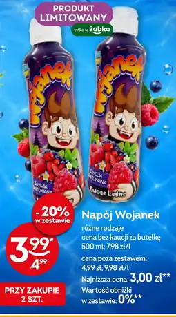 Żabka Napój Wojanek oferta