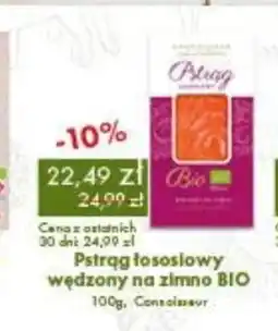 Organic Farma Zdrowia Pstrąg wędzony oferta