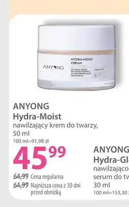 Hebe Krem nawilżający do twarzy Anyong oferta