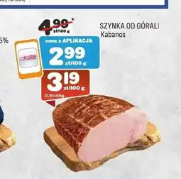 Społem Szynka Kabanos oferta