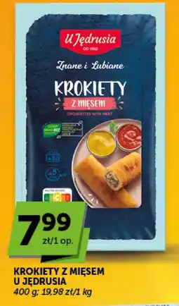 Groszek Krokiety z mięsem U Jędrusia oferta