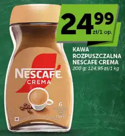 Euro Sklep Kawa Rozpuszczalna Nescafe Crema oferta