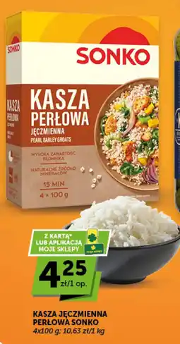 Euro Sklep Kasza Jęczmienna Perłowa Sonko oferta
