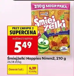 Biedronka Śmiejżelki Happies Nimm2, 210 g oferta