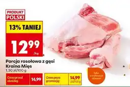 Biedronka Porcja rosołowa z gęsi Kraina Mies oferta