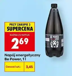 Biedronka Napój energetyczny Be Power, 1 l oferta