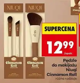 Biedronka Pędzle do makijażu Niuqi Cinnamon Roll oferta