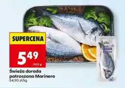 Biedronka Świeża dorada patroszona Marinero oferta