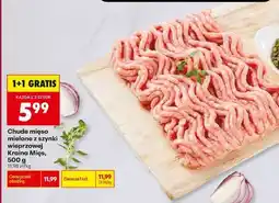 Biedronka Chude mięso mielone z szynki wieprzowej Kraina Mies , 500 g oferta