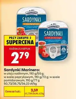 Biedronka Sardynki Marinero oferta