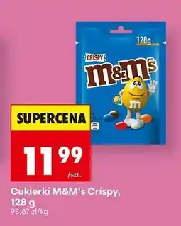 Biedronka Cukierki M&M's Crispy, 128 g oferta
