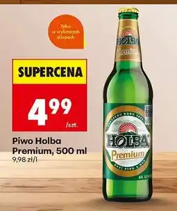 Biedronka Piwo Holba Premium, 500 ml oferta