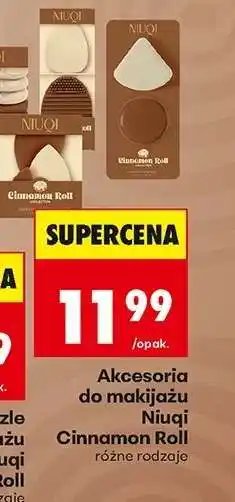Biedronka Akcesoria do makijażu Niuqi Cinnamon Roll oferta