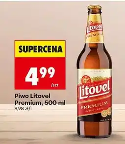 Biedronka Piwo Litovel Premium, 500 ml oferta