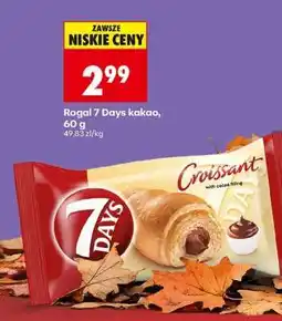 Biedronka Rogal 7 Days kakao 60 g oferta