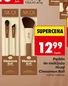 Biedronka Pędzle do makijażu Niuqi Cinnamon Roll oferta