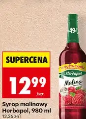 Biedronka Syrop malinowy Herbapol oferta