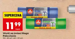 Biedronka Worki na śmieci Mega Paka Zosia: 35 l, 45 szt. 60 l, 30 szt oferta