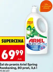 Biedronka Żel do prania Ariel Spring Awakening, 80 prań oferta