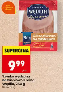 Biedronka Szynka wędzona na wiśniowo Kraina Wędlin oferta