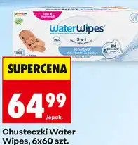 Biedronka Chusteczki WaterWipes, 6x60 szt oferta