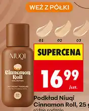 Biedronka Podkład Niuqi Cinnamon Roll oferta