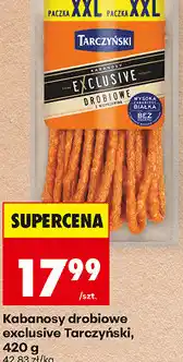 Biedronka Kabanosy drobiowe exclusive Tarczyński oferta