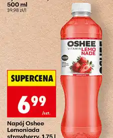Biedronka Napój Oshee Lemoniada strawberry oferta