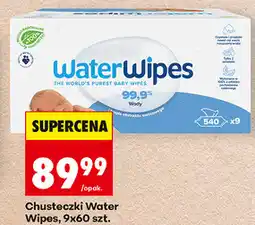 Biedronka Chusteczki Water Wipes, 9x60 szt oferta