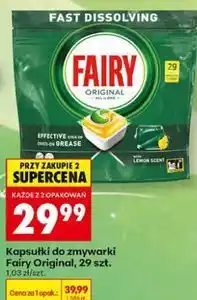 Biedronka Kapsułki do zmywarki Fairy Original, 29 szt oferta