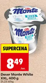 Biedronka Deser Monte White XXL oferta