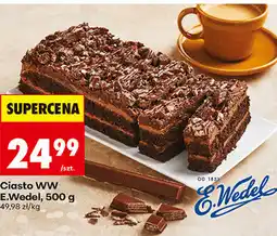 Biedronka Ciasto WW E.Wedel oferta