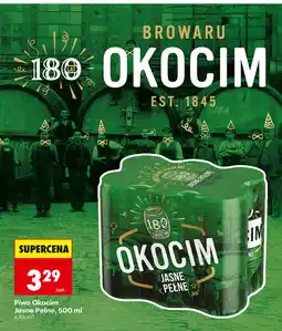 Biedronka Piwo Okocim Jasne Pełne oferta