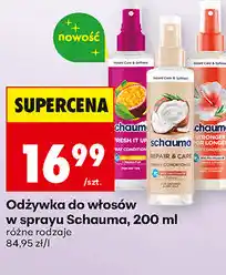 Biedronka Odżywka do włosów w sprayu Schauma oferta