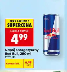 Biedronka Napój energetyczny Red Bull oferta